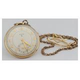 1941 Elgin 15J Model 5 Pocket Watch w/ Chain
