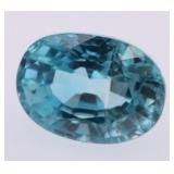 Blue Sapphire Oval Gemstone - 0.408 g