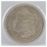 1878-S Morgan Silver Dollar - AU