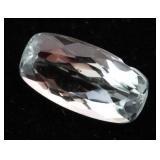 White Topaz Cushion Gemstone - 1.0 g