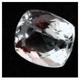 White Topaz  Cushion Gemstone - 1.526 g