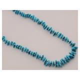 Navajo Turquoise & Sterling Beads Necklace