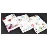 (3) Honey Lemonade Soft Baby Blankets NEW
