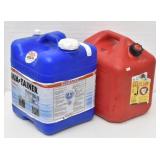 7 Gallon Aqua Tainer (water)& 5 Gal  Gas Container