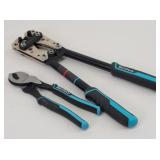 Duratech Battery Cable Lug Crimping Tool & Wire