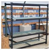 Metal Shelving Unit