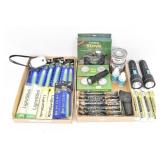 Flashlights, Camp Heat Cans, Light Sticks...