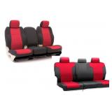 Neosupreme Black & Red Ford Pick Up Seat Covers