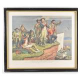 Lewis & Clark Explore The Great Northwest Print