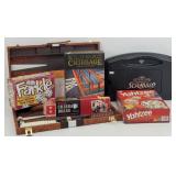 Board Games: Yahtzee, Scrabble, Cribbage...