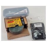 DeWalt 4" Sanding Discs, Air Brush, Bike Tool Kit