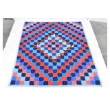 Checkerboard Diamond or Trip Around the World