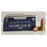 (50rd) 9mm Luger TMJ Speer Ammo