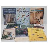 (9) Fly Tying Books: Trout Flies, Tying Nymphs...