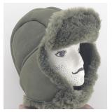 Aviator / Trapper / Bomber Genuine Sheepskin Hat