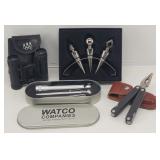 Binoculars, Wine Toppers, Multi Tool &
