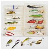 Assorted Fishing Lures incl: Fred Arbogast Hula