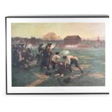 The Battle of Lexington Print by William Wollen