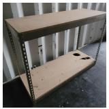 Boltless Adjustable Steel Shelving / Work Bench
