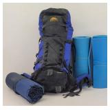 Kelty Hiking Backpack, Thermarest + 2 Sleep Pads