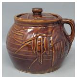 McCoy Pottery Pea Pod Bean Pot Cookie Jar