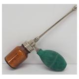 Amber Glass Medical Spray Atomizer