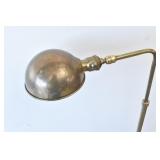 1940s Brass Apothecary Pharmacy Floor Lamp