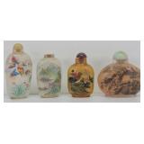 (4) Chinese Snuff Bottles