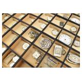 Large Collection of Watch Faces in Wooden ...