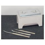 Vintage Medical Tools Porcelain Sterilizer Plus