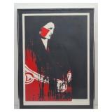 "Little Princess in Red Robe" Print by Cynthia