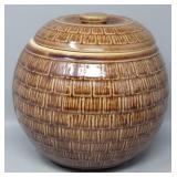 McCoy Brown HONEYCOMB Cookie Jar