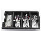 Large Set Stainless Restaurant Flatware ...