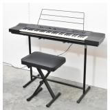 Technics #SX-K450 Electronic Keyboard w/ Stool