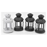 (4) Tabletop Candle Lanterns