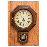 Verichron Quartz Regulator-Style Wall Clock