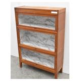 Three Tier Oak Lawyers Book Case