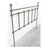 French Style Metal Spindle Queen Headboard