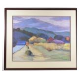 DIABLO RANGE Print by Mary Silverwood