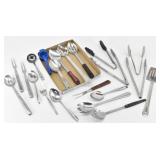 Kitchen Utensils: Tongs, Slotted Spoons, Meat ...