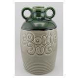 McCoy Pottery Green / Gray Cookie jar