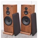 (2) Mitsubishi 37" Speakers Vintage #SS-1575