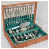 (107pc) Monogrammed "M" Flatware Service for 12*