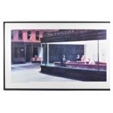 NIGHTHAWKS Framed Print by Edward Hopper