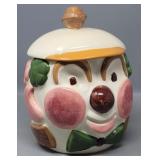 Los Angeles Potteries Clown Face Cookie Jar