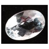 White Sapphire Gemstone - 0.873g