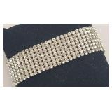Swarovski Wide Mesh Crystals Bracelet
