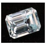 Blue Zircon Gemstone - .330 g