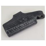 Leather Safety Speed Holster #85 - Fits 4" Barrel