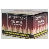(100rd) .223 Rem. FMJ FEDERAL Ammo